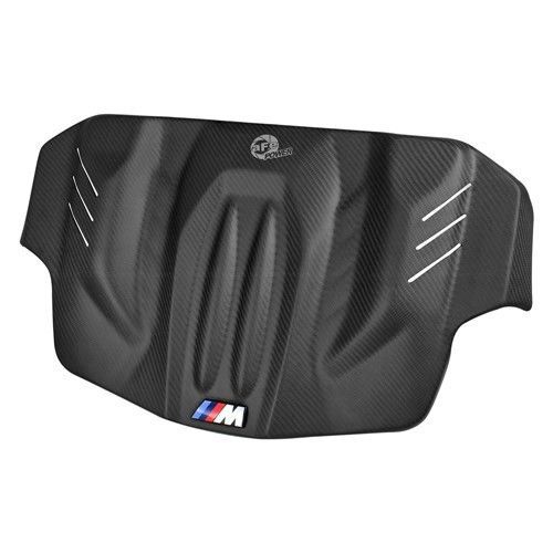 Afe carbon fiber engine cover matte finish 12-16 bmw m5 f10 v8-4.4l 79-13002
