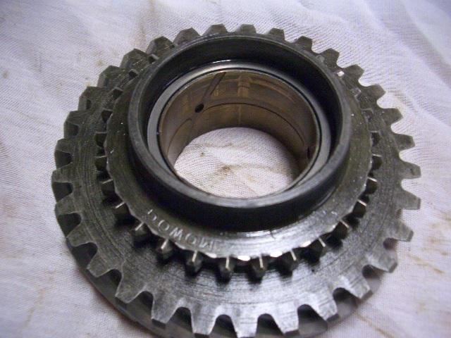 Mgc - late mgb (68 to 80) transmission good used gearbox mainshaft first gear