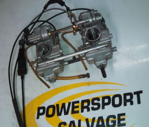 01 02 03 arctic cat zr zl 800 900 carbs carburetors set pair rack flatside tps