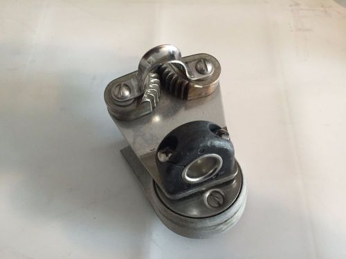 Hobie cat 14 16 swivel cam cleat &amp; base sailboat catamaran hobiecat