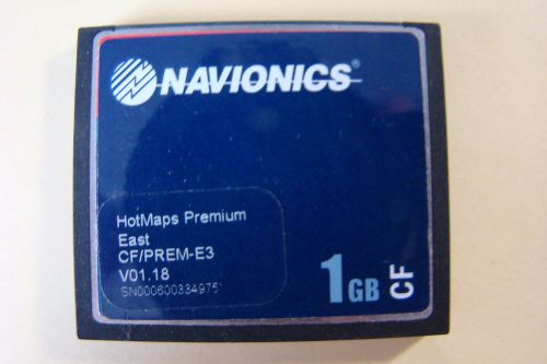 Navionics cf chart card hotmaps premium east 1gb