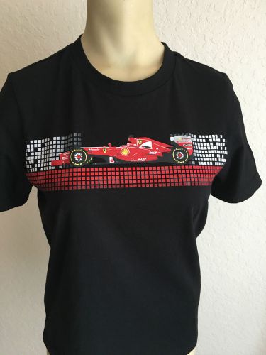 Ferrari official licensed product cotton youth/woman/men t-shirt . size large