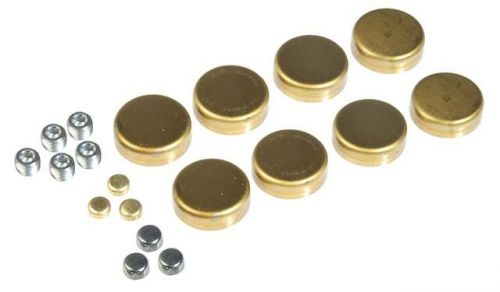 Chrysler brass expansion plug kit, 14 expansion plugs, 11 pipe plugs