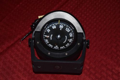 Ritchie b-80 powerdamp lighted compass b80  mint condition bracket mount