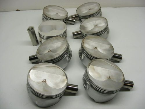 4.145 sbc -12 chevy dome je pistons 927 pin 1.000 c/h race brodix dart 051516-10