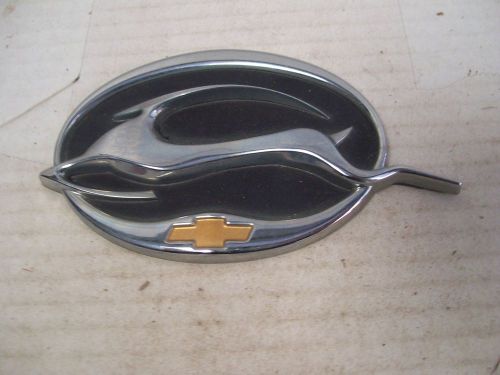 Chevy impala leaping trunk deer ornament emblem