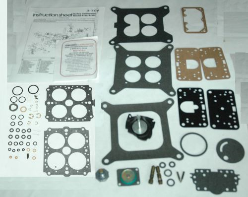 Holley marine carb kit list numbers 4473 6151 6152 6407 80551 pord merc other