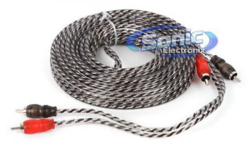 Stinger si2220 20 ft 2000 series 2-channel rca audio interconnect cable