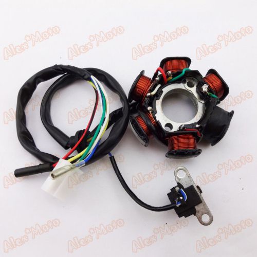 Gy6 50cc ignition stator magneto for moped scooter sunl roketa vespa