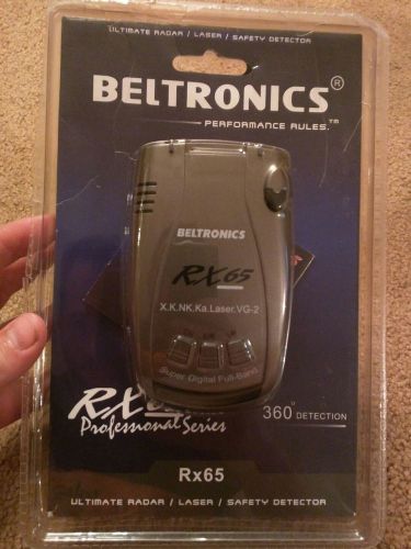 Beltronics rx65 professional series radar laser detector x.k.nk.ka.laser.vg-2