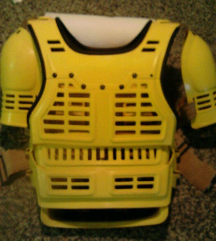Vintage acerbis adult mx chest protector 80's 90's vintage motocross roost guard