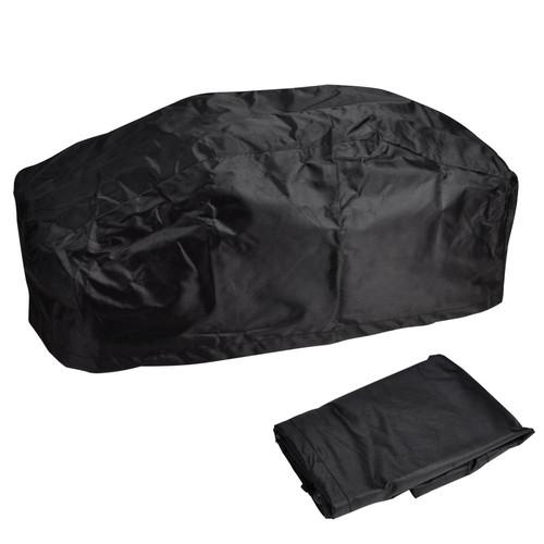 420d waterproof soft winch dust cover fits driver recovery 5000lb-13000lb black