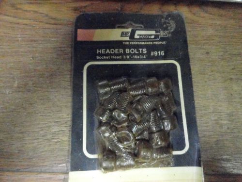 916 mr. gasket header bolts 12 pack