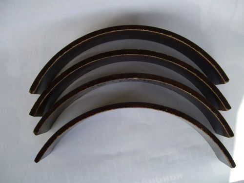 Set of 4pc. rear drum brake linings for moskvich / moskwitsch 407 408 412....