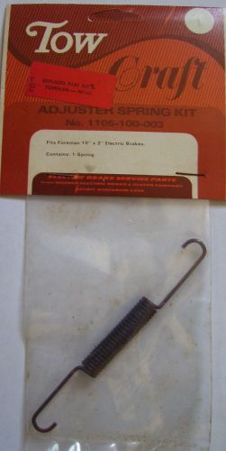 Tow craft adjuster spring kit 1105-100-003 for foreman 10&#034;x2&#034; electric brakes