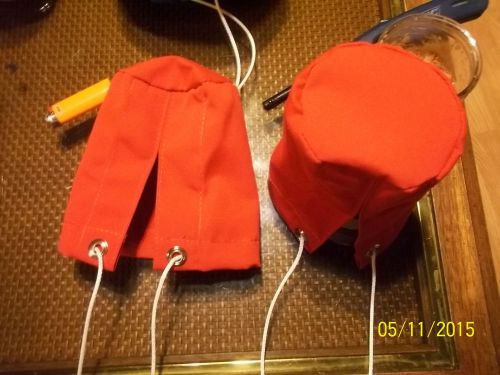 Red sunbrella self tailing winch covers for saillboat we make winch covers  u