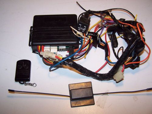 Automatic transmission remote engine starter systems