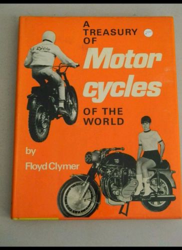 A treasury of motorcycles of the world- 1965- 238 pages - hardcover