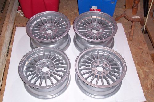 Bmw 1600 2002/tii e21 323i alpina wheels 13x5.5 &amp; 13x6.5 staggered set of 4