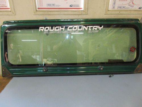 1990-1995 jeep wrangler yj front windshield frame with free glass
