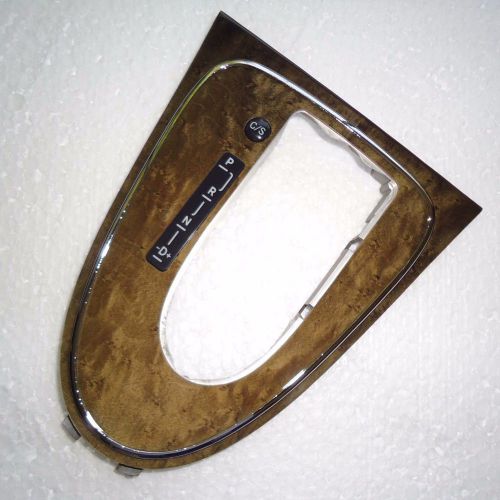 06-09 mercedes w211 e320 e350 automatic shift shifter woot trim w indicator oem