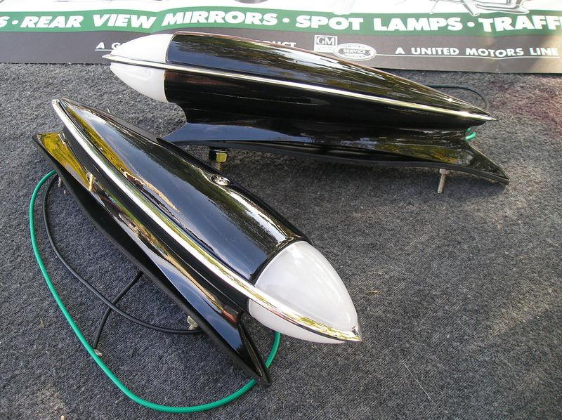 Purchase NEW REPLACEMENT PAIR OF FRONT FENDER LIGHTS FOR THE 36 1937 1938 1939 CHEVROLET in