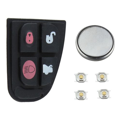 Remote key fob case full repair refurbishment kit for jaguar x type xf e s  ab