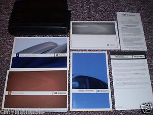 2009 subaru impreza complete car owners manual books guide case all models