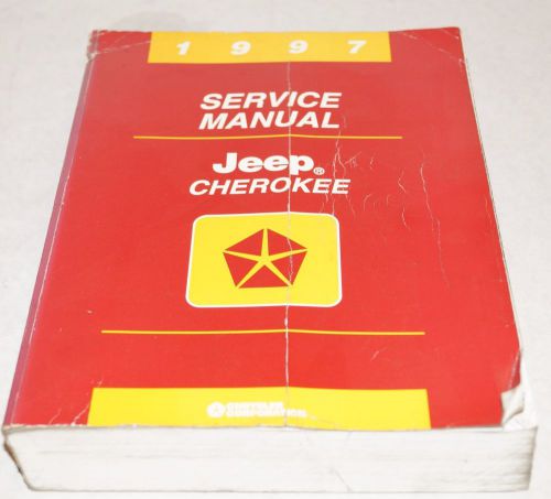 Authentic  1997 jeep cherokee factory service shop manual