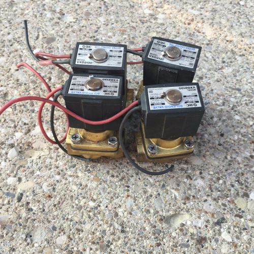 Smc solenoid air valves vxd2130 air suspension bags 3/8&#034; port