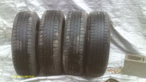 215/70r16 hankook icebear w300 snow tires,  set of 4 on toyota rims