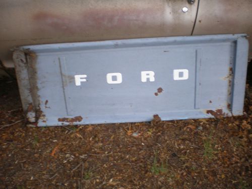 Ford stepside truck tailgate