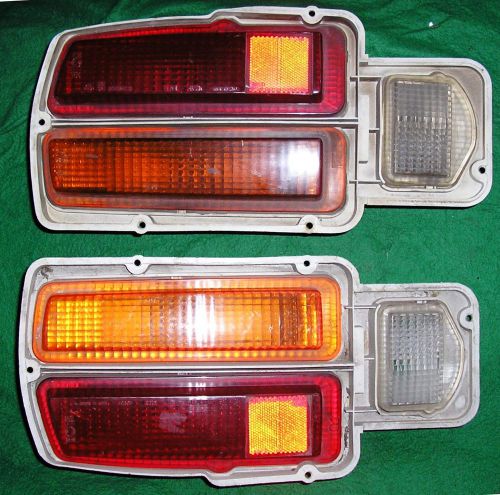 260z 280z euro tail lights datsun nissan amber turn signal free postage to us