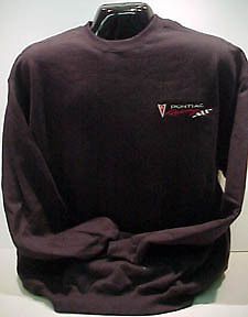 Gm licensed pontiac racing sweatshirt