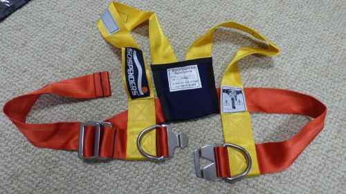 Sailing safety harness and tether set
