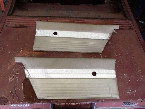 Original interior panels 1963 pontiac catalina 63 rear quarter 2 door nice