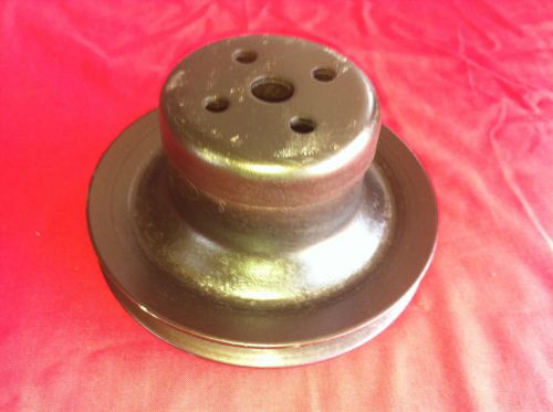 71 72 ford mustang torino small block 302 351 v-8 ac water pump pulley 1 groove