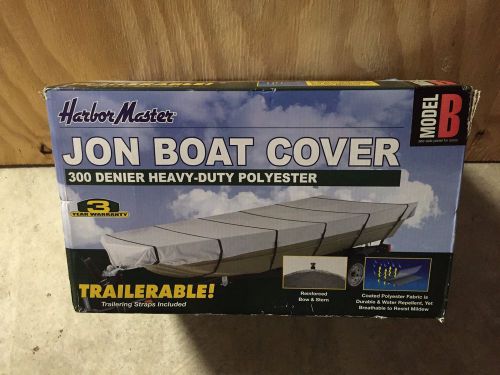 Harbor master jon boat cover model b