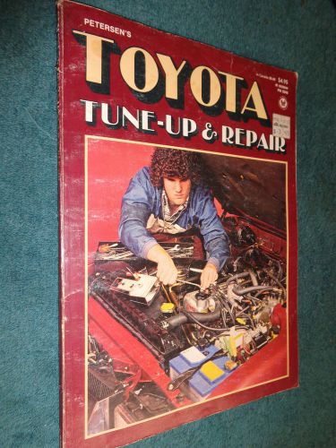 1970&#039;s-1979 toyota tune up &amp; repair shop manual / petersons book 78 77+