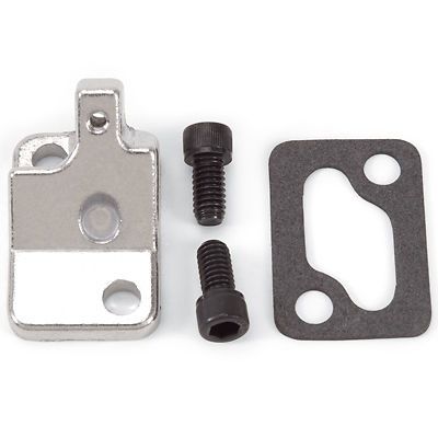 Edelbrock 8901 choke block off plate chevy small block