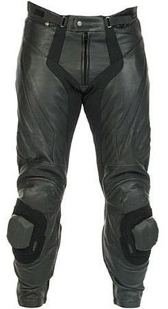 Motorcycle black leather trouser motorbike pant racing leather trouser xs-4xl
