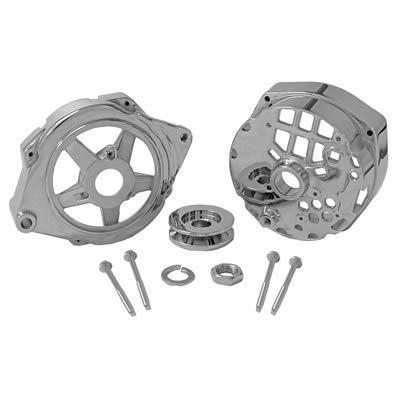 Tuff stuff 7500j alternator case chrome gm 12si replacement for tff-7294 each