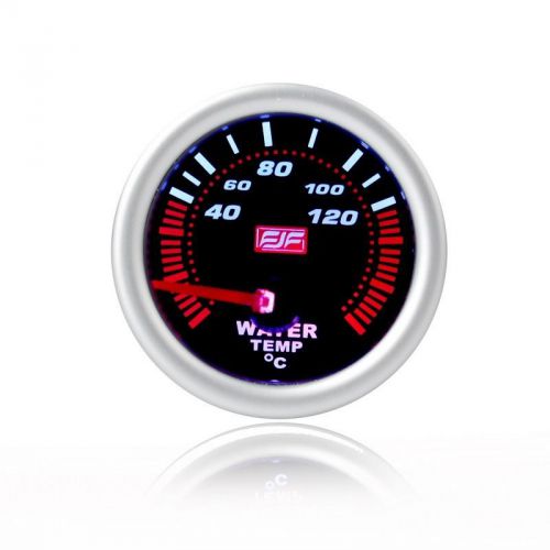 2&#034; 52mm silver tinted shell 40-120°c car smoke water temperature gauges meters