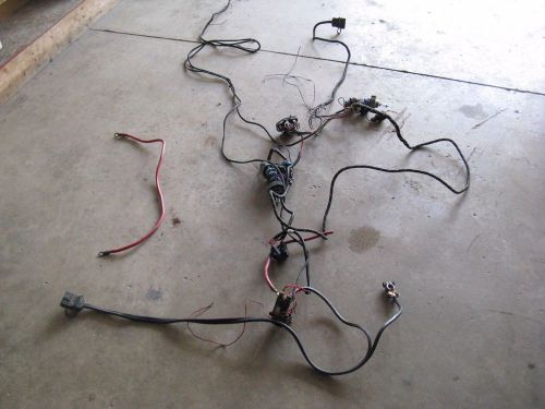 Used western snow plow harness truck unimount  uni mount