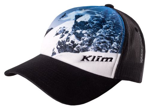 Klim snow trucker adult hat blue snapback (non current)