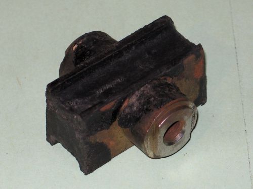 1935-1948 chevrolet master fleetline nos motor mount cushion 377928