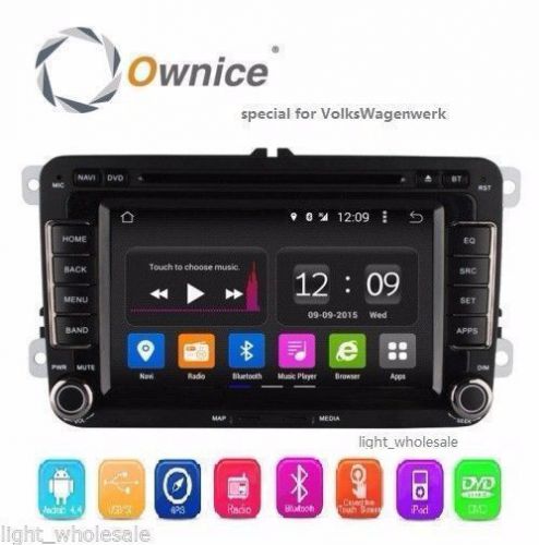 7&#034; 2din android car cd dvd player stereo bt 3g wifi multimedia for vw volkswagen