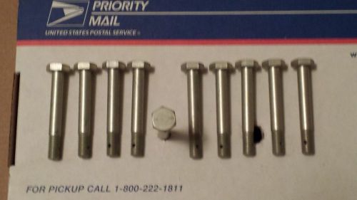 Aluminum aircraft bolts 1/4-28, an4dd16