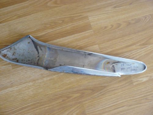 1958 chevy impala 2dr. seat back side trim chrome