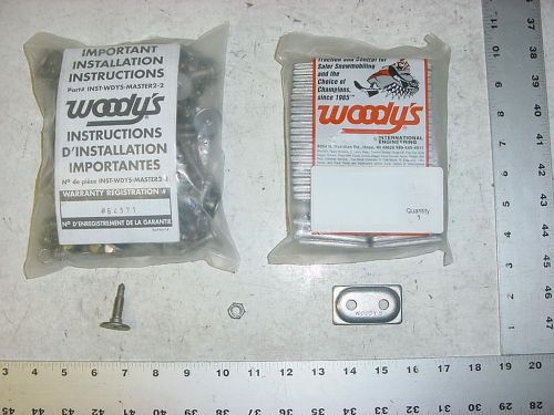 120 woodys signature series stud 1.075 studs double alu backer snowmobile track